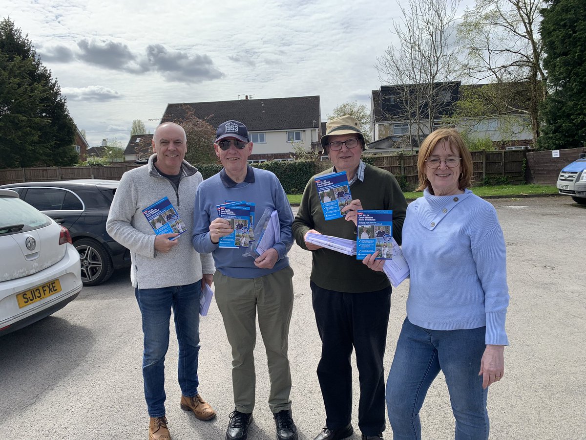 Teams out across Warrington this weekend delivering our latest leaflets for great candidates in the all out elections on 2nd May.