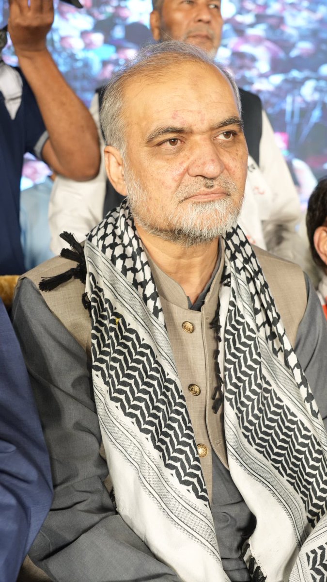 JIPOfficial's tweet photo. امیر جماعت اسلامی پاکستان حافظ نعیم الرحمن لبیک یا اقصیٰ پروگرام میں اسٹیج پر موجود ہیں
#Lahore_WithGaza https://t.co/w6PUJrisc1