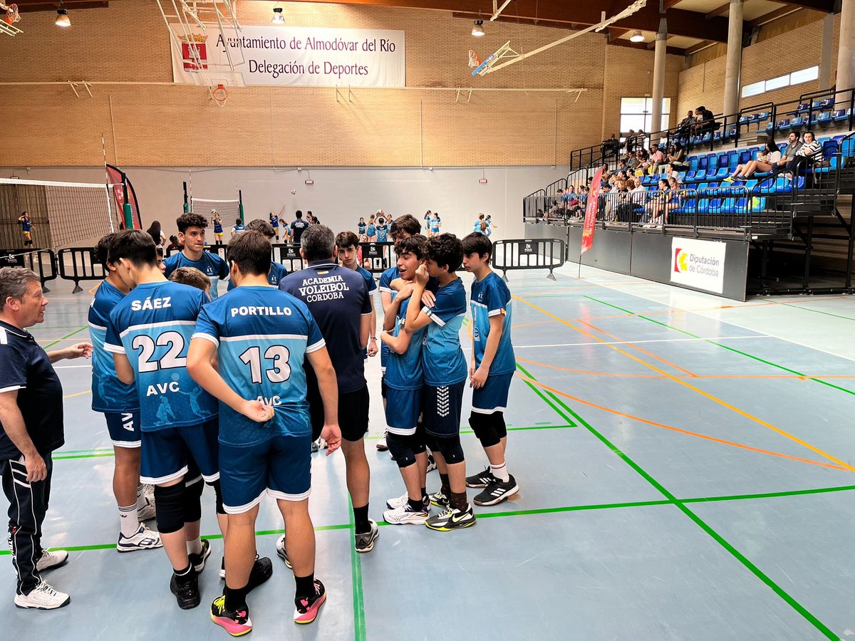 Cualquier acontecimiento de voleibol qse realiza con el apoyo de los clubes cordobeses, en este caso, del CV Almodóvar del Río, es sinónimo de EXCELENCIA. Copa @dipucordoba Infantil. Gracias Juan Carlos, Susana y a todo el equipo. Gracias también Rubén y al @AytoAlmodovar @FAVB_