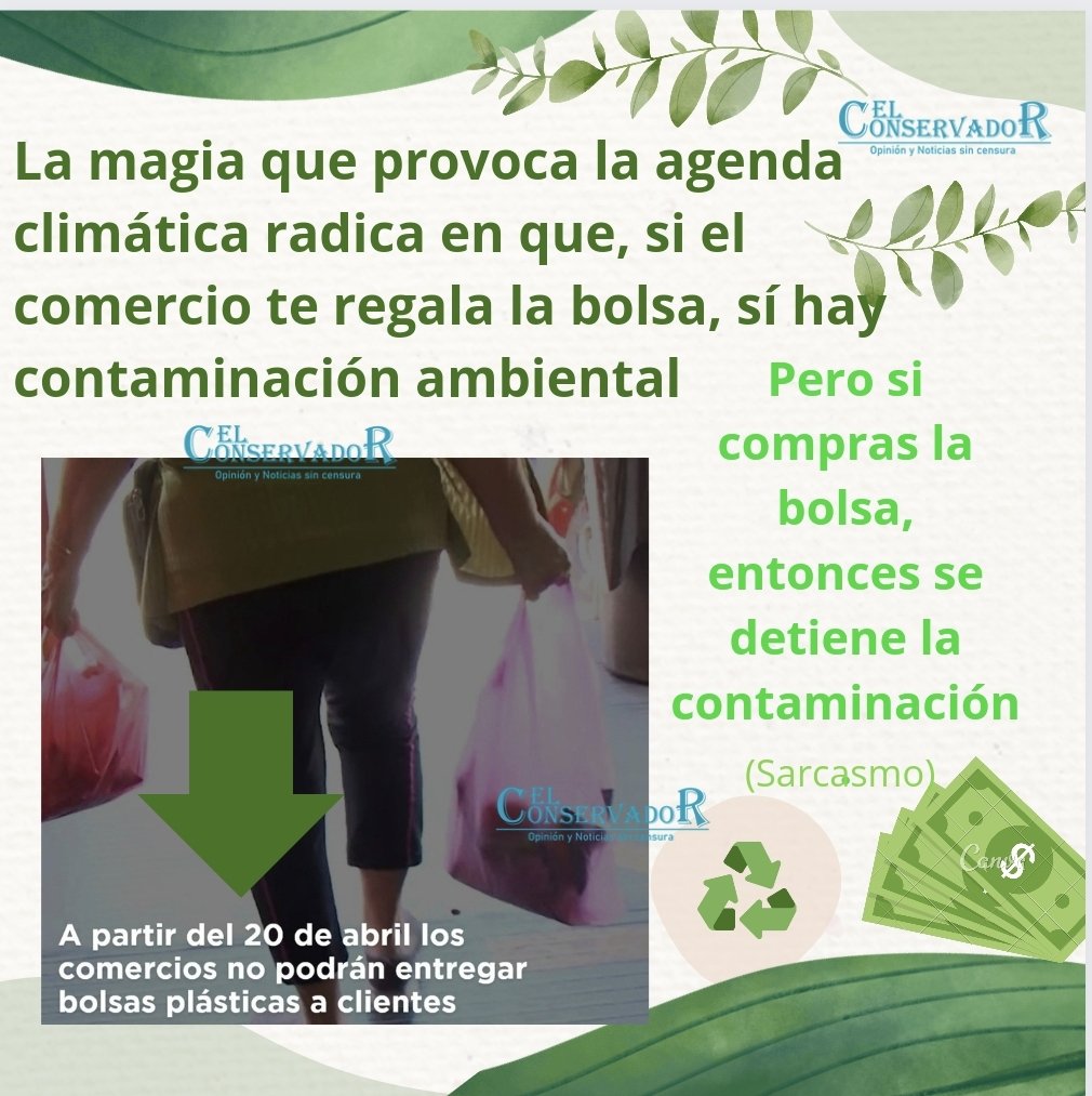 Y recuerda, si compras las bolsas en el supermercado, éstas pierden su capacidad de contaminar... ♻️🛍️ Póngale la marca del difunto ⚰️#PAC