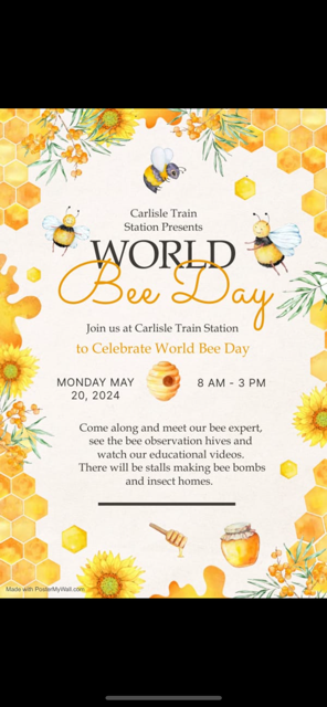 HelenGriggs4's tweet photo. Carlisle train station are hosting an event on 20th May. https://t.co/9uRDs2KP0H