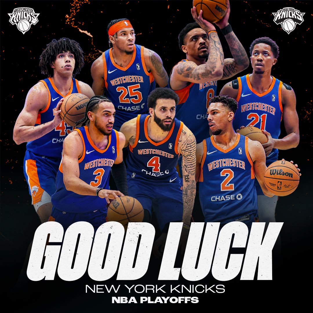 Good luck @nyknicks 🤝