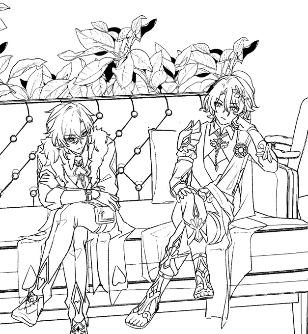 描きたかったから描いたけど時間なくなった 
