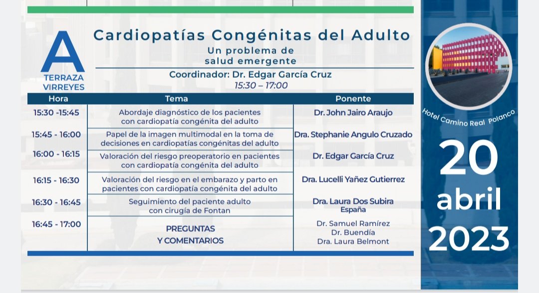 Continuamos Topicos #ACHD en @inc80aniv @ACMrevista @AGpediatricos @SIAC_cardio @Somer_Incare @clinica_somer