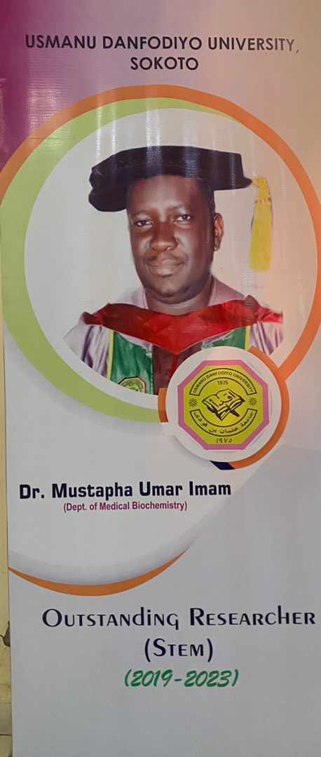 Camret_udus's tweet photo. Congratulations to our Director, Dr. Mustapha Umar Imam, on receiving the award for Outstanding Researcher (STEM) at the combined convocation ceremony of Usmanu Danfodiyo University, Sokoto.
Dr Imam's commitment to excellence and dedication to his field serve as an inspiration to many. We are incredibly proud of you!