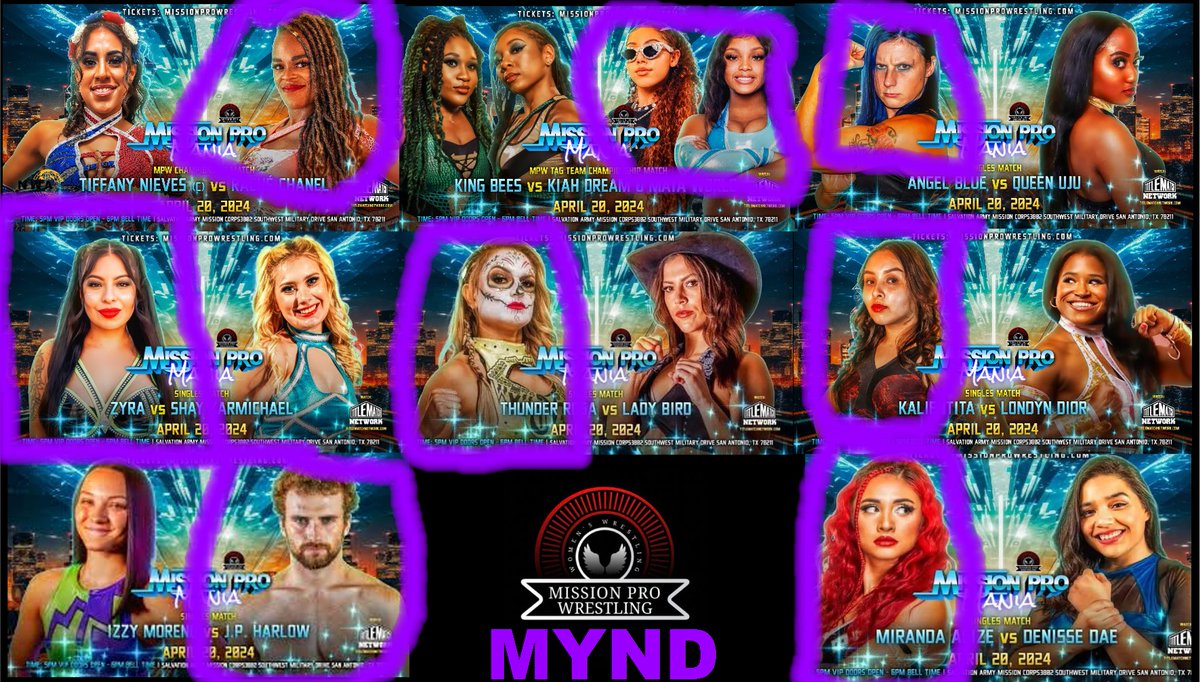 Here are MY picks for @missionpro #MPWMania