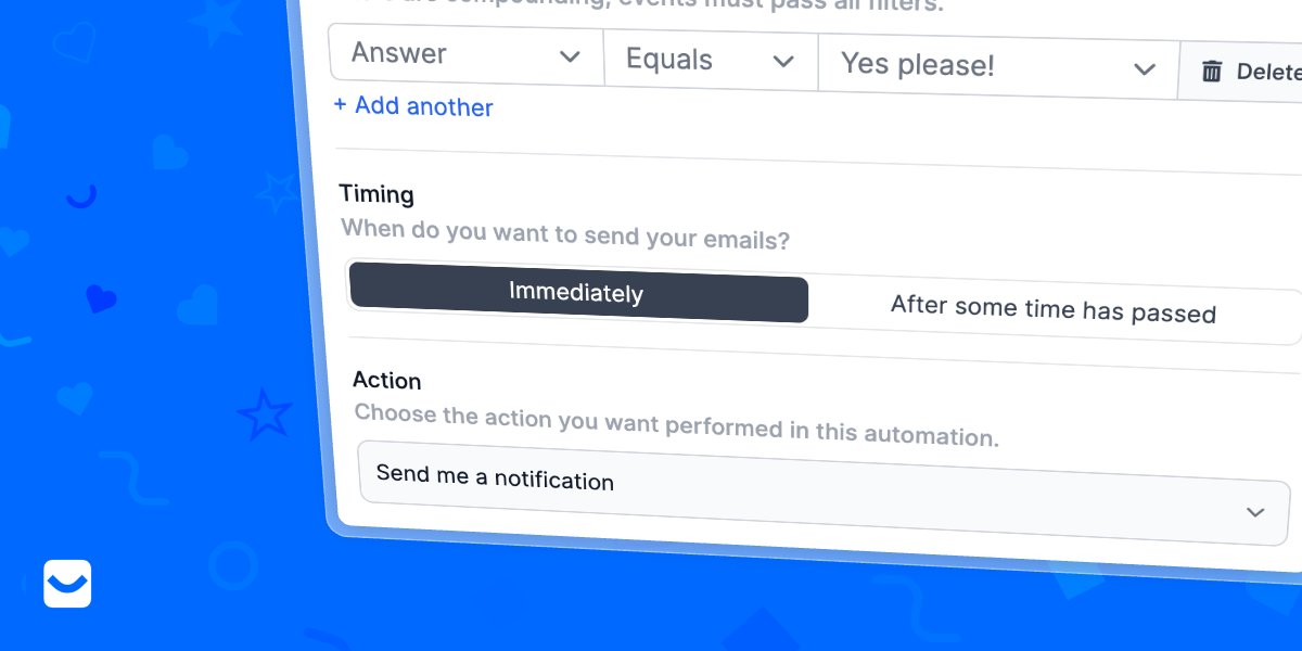 Sometimes the next step when something happens isn't to email a customer or update a record in a database. Sometimes, the next step is to do something with the information you've just received. Now, you can email yourself when an automation runs. This is a great way to keep tabs…