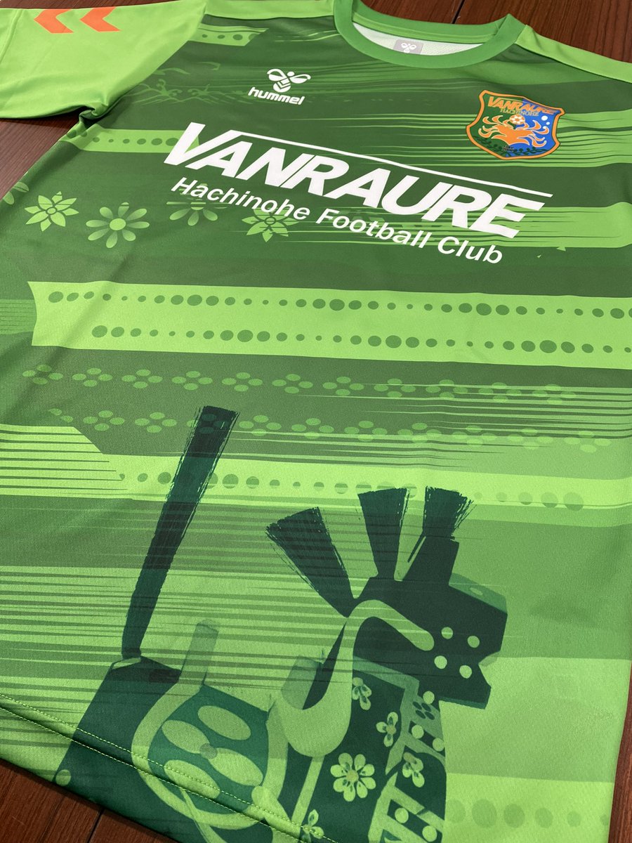 新品 2023ヴァンラーレ八戸オーセンティック3rdユニフォームGK サイズS
