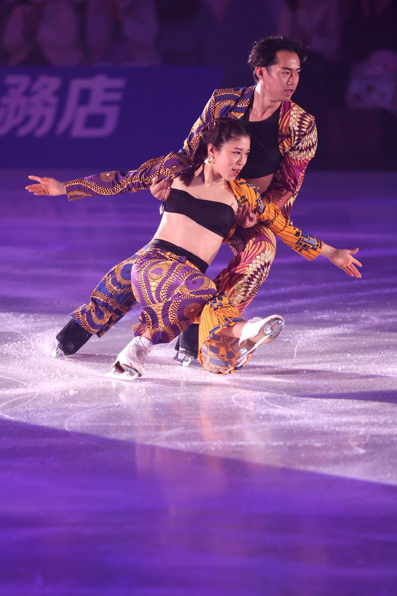 【 #ブルームオンアイス 2024 】 #村元哉中 #高橋大輔 『Birds / MAKEBA』 Photo by Manabu Takahashi 木下グループ presents Bloom On Ice 2024 4/20(土)・21(日) #figureskate #BOI