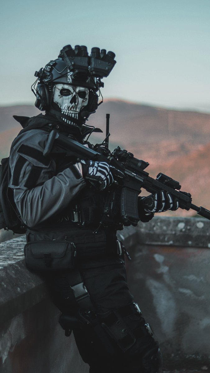 PrintfinityX's tweet image. Eyyo! 

#CallofDuty #GhostSoap #CoDMobile #cosplay