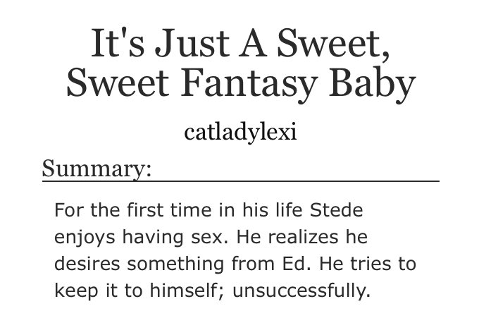 catladylexi's tweet photo. My very small contribution to #BottomStedeWeek 💜

It’s an oldie but a goodie! Fits one of today’s prompt which is breeding! 

Enjoy my loves 💜 https://t.co/jkHO0GFvdY
