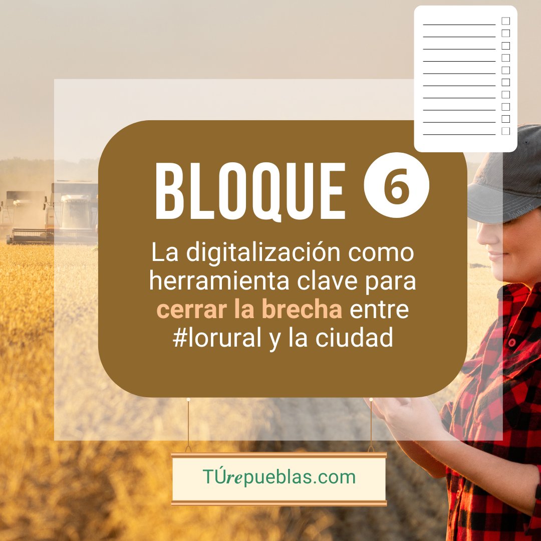 turepueblas's tweet photo. 🌐 #Bloque6
Enfocado en la digitalización del campo.
#Ayuntamientos, esencial para conectar nuestras comunidades.
"𝐄𝐬𝐭𝐮𝐝𝐢𝐨 𝐆𝐫𝐚𝐭𝐮𝐢𝐭𝐨 𝐬𝐨𝐛𝐫𝐞 𝐑𝐞𝐩𝐨𝐛𝐥𝐚𝐜𝐢ó𝐧, 𝐄𝐦𝐩𝐥𝐞𝐨 𝐲 𝐕𝐢𝐯𝐢𝐞𝐧𝐝𝐚"
🔗 Conéctate en https://t.co/hOkvreMCpR
🔑#TuTienesLaLlave https://t.co/bFfzpydU1R