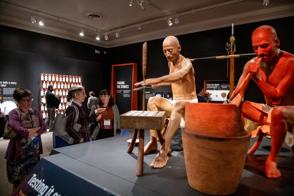 ARCENational's tweet photo. Last night was the Reception and Exhibit “The Stories We Keep." Guests explored the exhibit, spoke with the conservators, and mingled throughout the museum.

Thank you to @CarnegieMNH  for hosting ARCE.

#ARCE #AnnualMeeting #Exhibit #Reception #Pittsburgh #SimmonGallery #AM2024 https://t.co/Xqq8ozyZQW