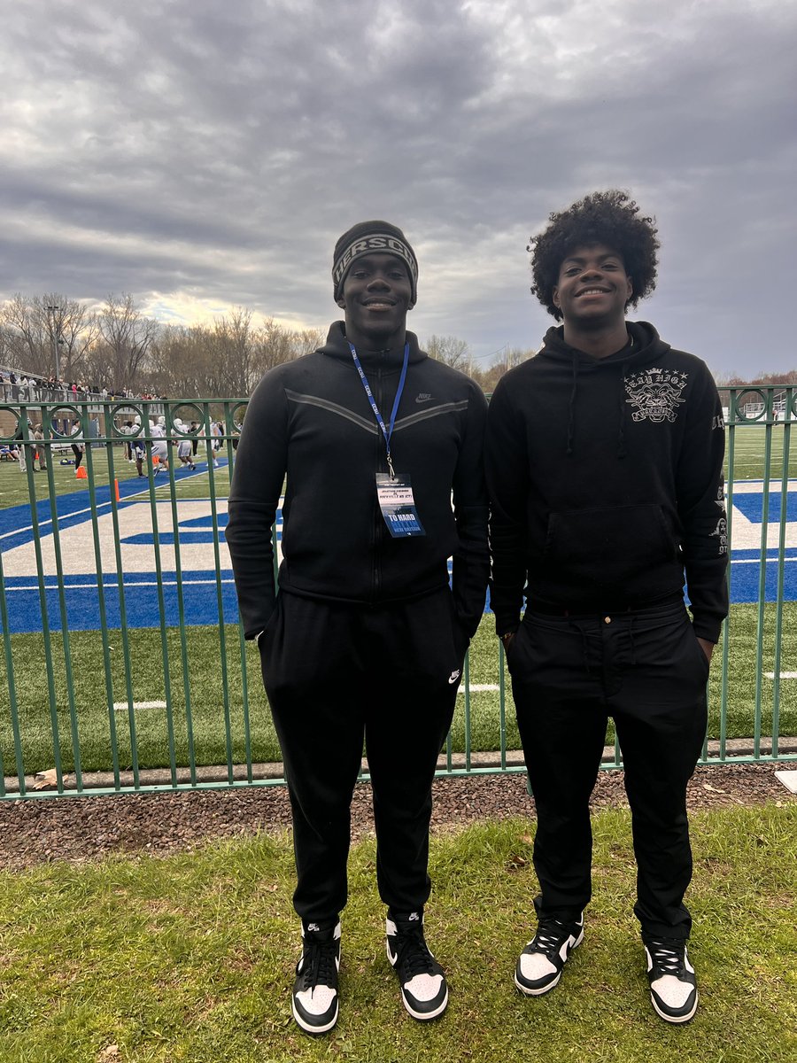 Thank you @Coach_Gel for the invite to @CCSUfootball spring game and prospect day, had a great time. @TheRockFootball @CoachDomino_1 @CoachRoe96 @lex_hunter41
