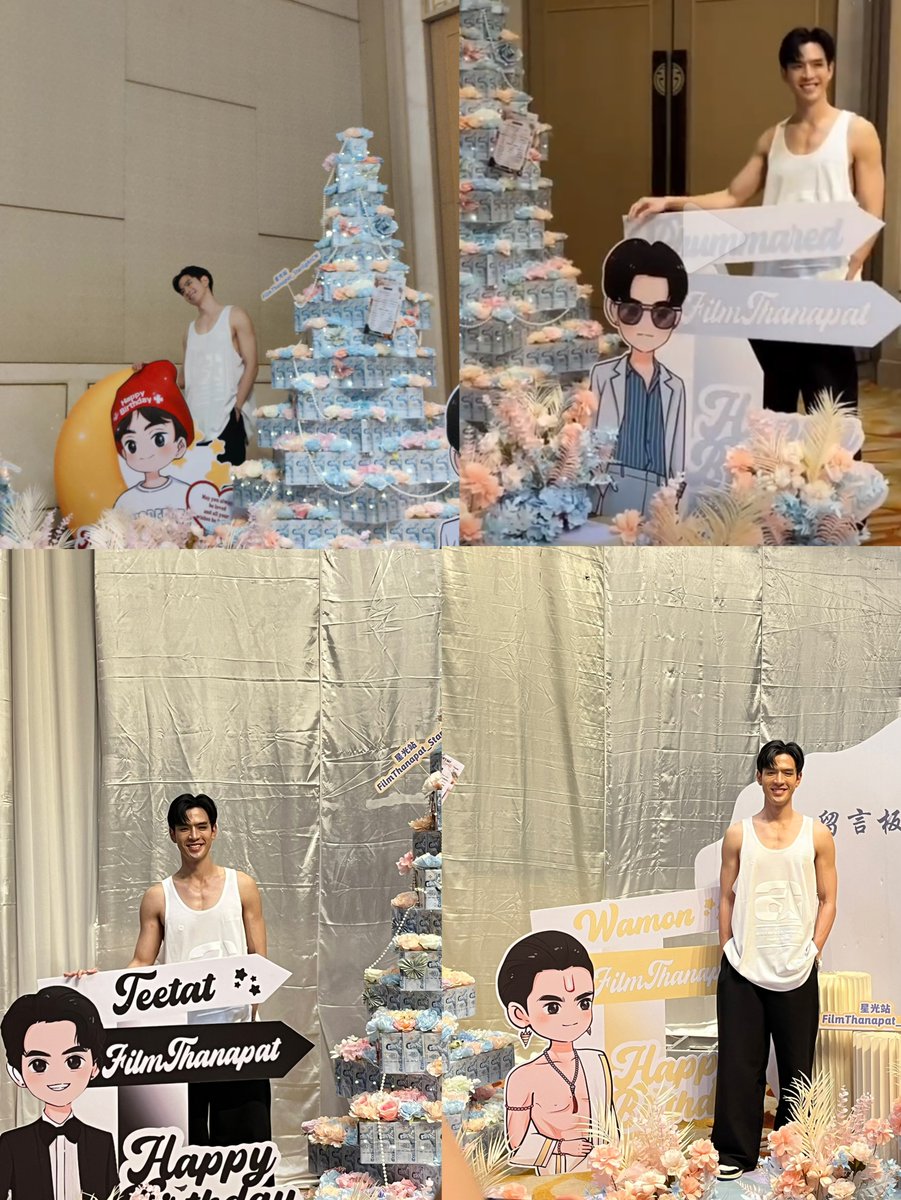 JomipoJ's tweet photo. Cut Thanapat for P'Film  ~~ Do you like it ？
Looking forward to your birthday next year. Looking forward to our next meeting.@film_tnp20 

HAPPY FILM DAY 2024

#Film31One31
@film_tnp20 https://t.co/Oj698JQoxm