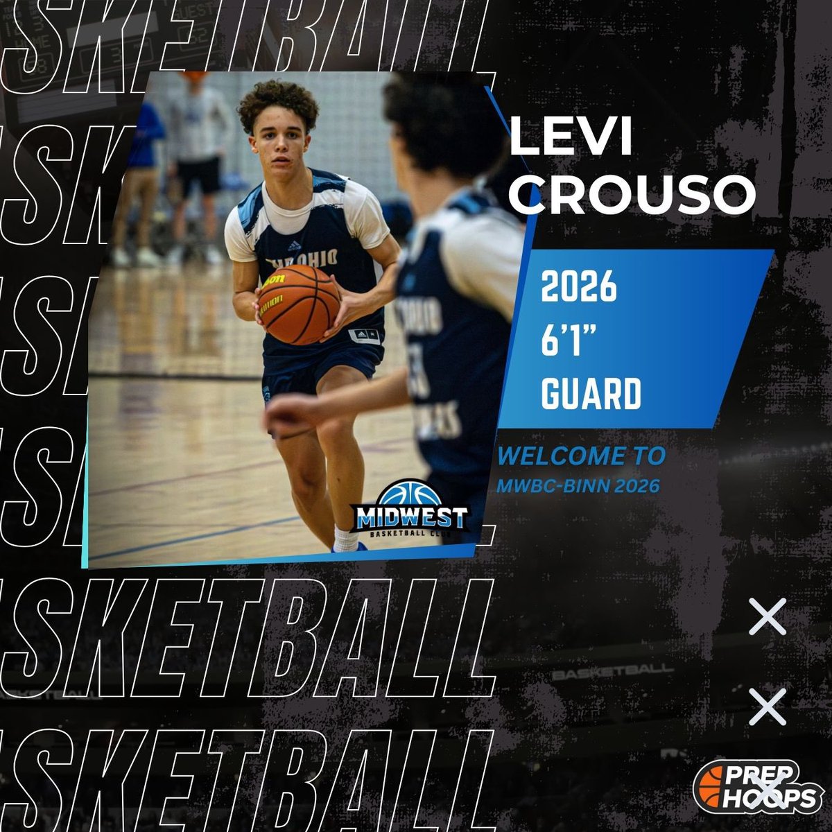 Welcome to the team, Levi Crouso! <a href="/mbcgrassroots/">Midwest Basketball Club - Pumas</a>