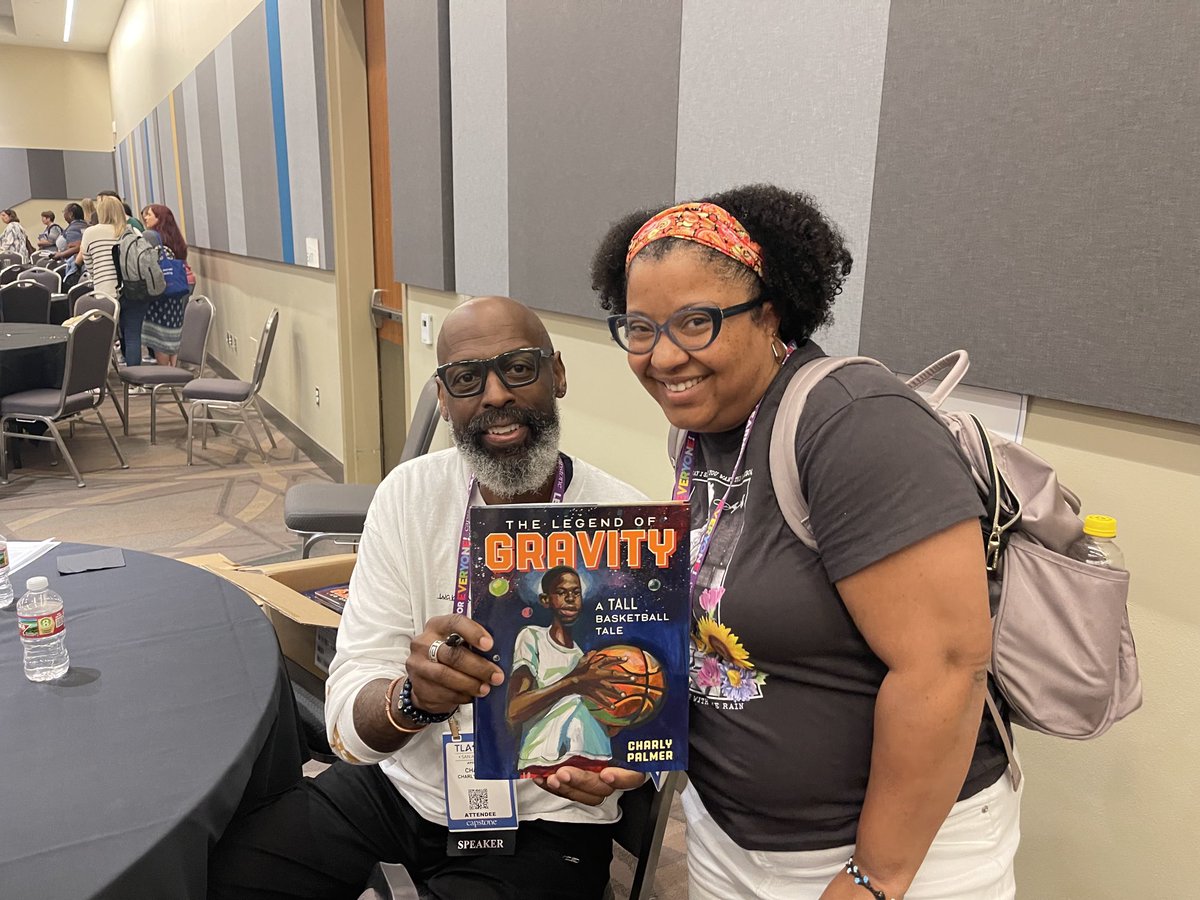 While at #txla2024 the winner of the TX Bluebonnet Book contest —Charley Palmer — Day 1 knew I was going to have memorable experiences.