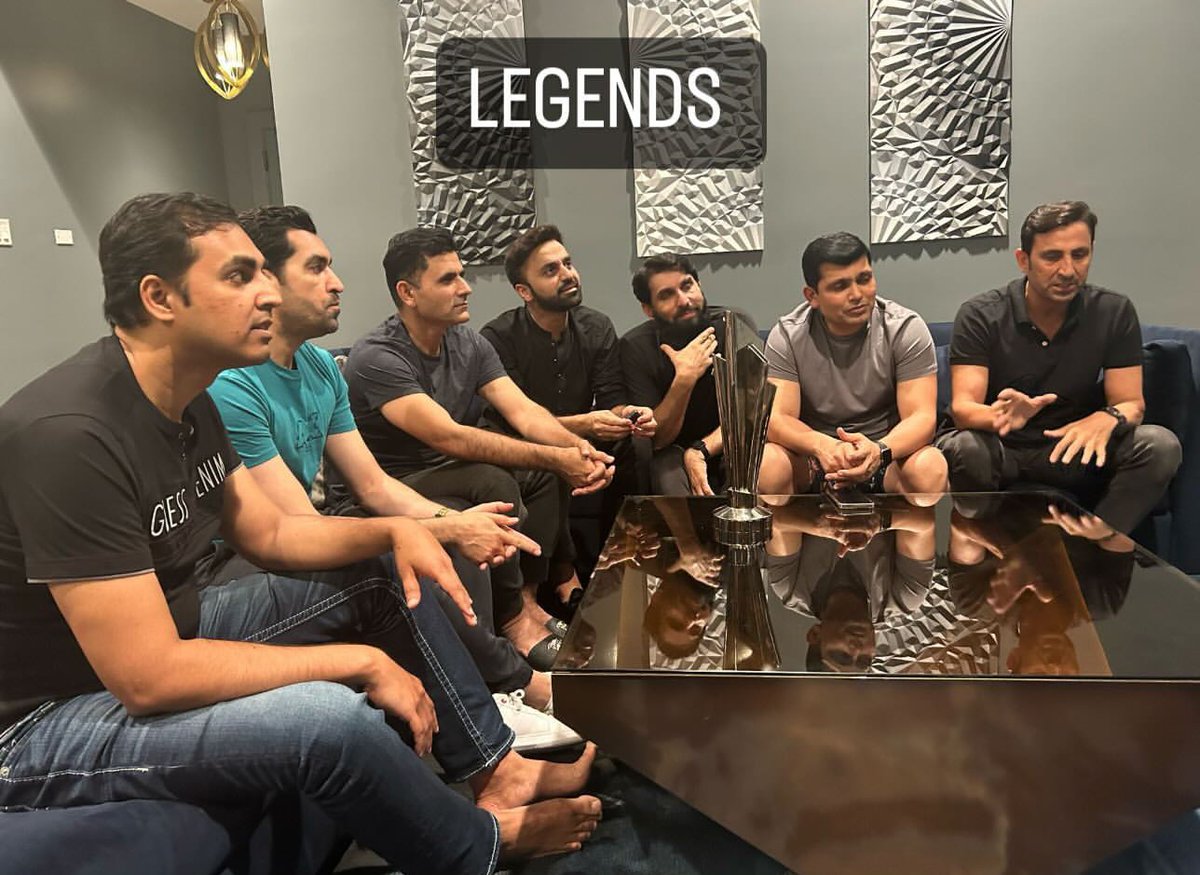 LEGENDS ✨ From @WaseemBadami's Instagram story. #USTour