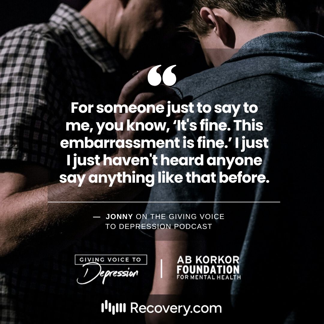 A young man’s embarrassment about his mental struggles, hospitalization and sexuality fueled suicidal thoughts. A stranger helped him live with that feeling. Listen to “Bridging Hope: The Power of Compassion” on the Giving Voice to Depression podcast at givingvoicetodepression.com