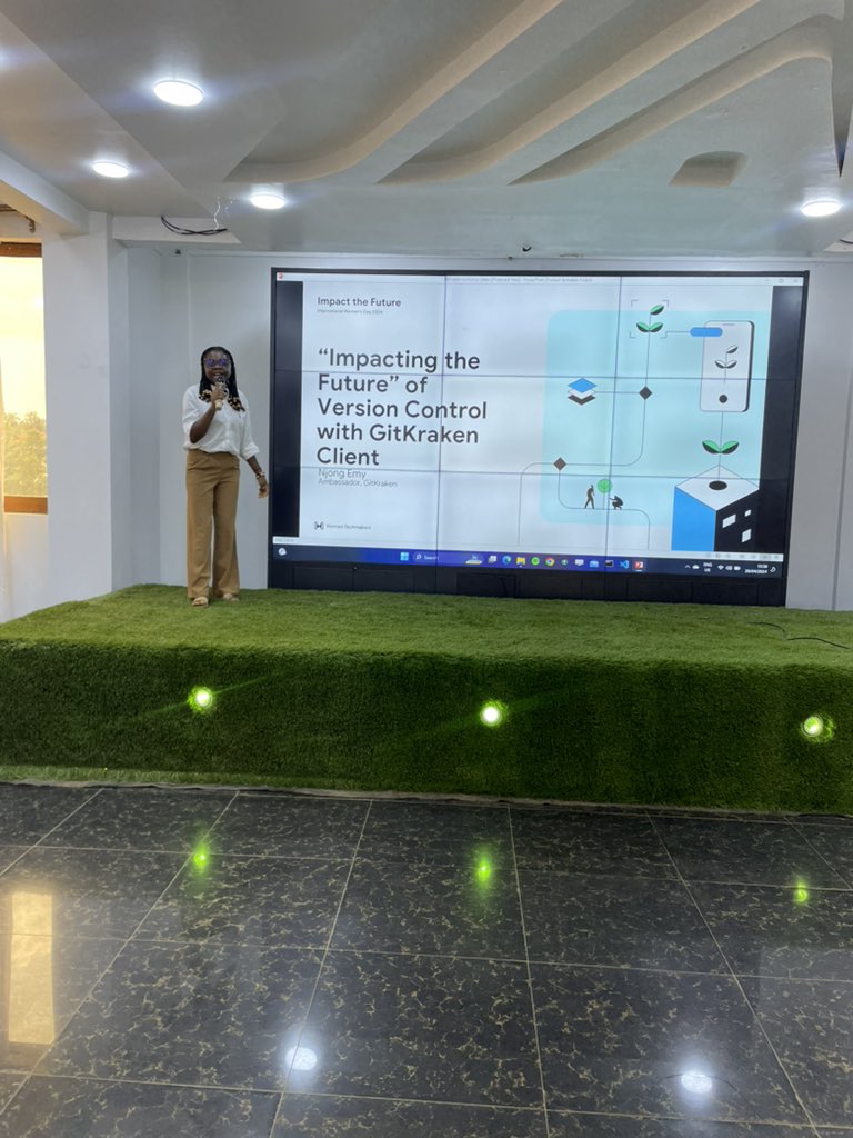 Next up, frontend developer & GitKraken ambassador @njong_emy is bringing us to the cutting edge of version control! Get ready to level up your Git game with insights into the powerful GitKraken client. 💻

#WTMBamenda
#WTMBamendaIWD
#IWD2024
#Impactthefuture
#WTMImpacttheFuture