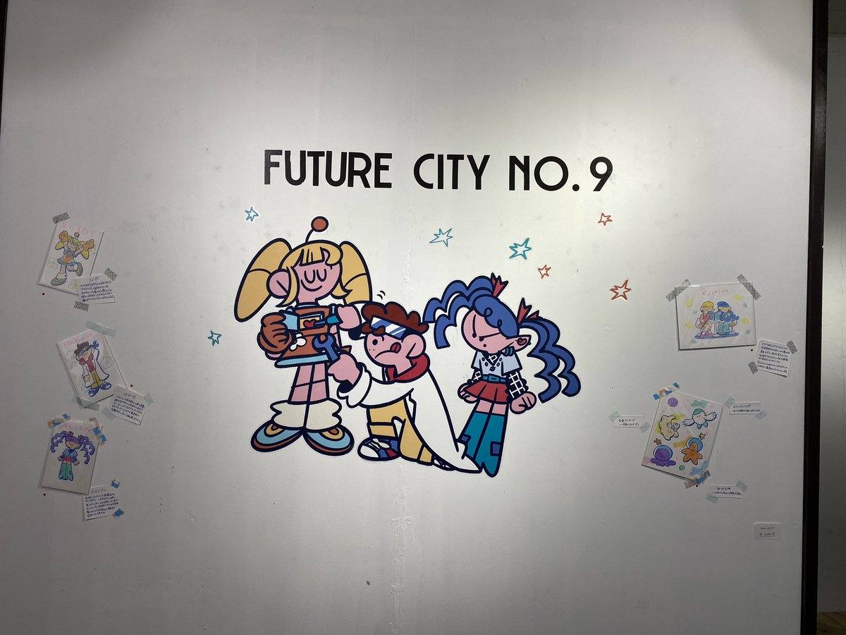bechimaru's tweet photo. 本日、水沢石鹸さんの個展行ってきました☺️

世界観のあるイラストが可愛いくて最高だった🫶
一緒に行った旦那さんと楽しませていただきました！ https://t.co/sGUE9yM8xk