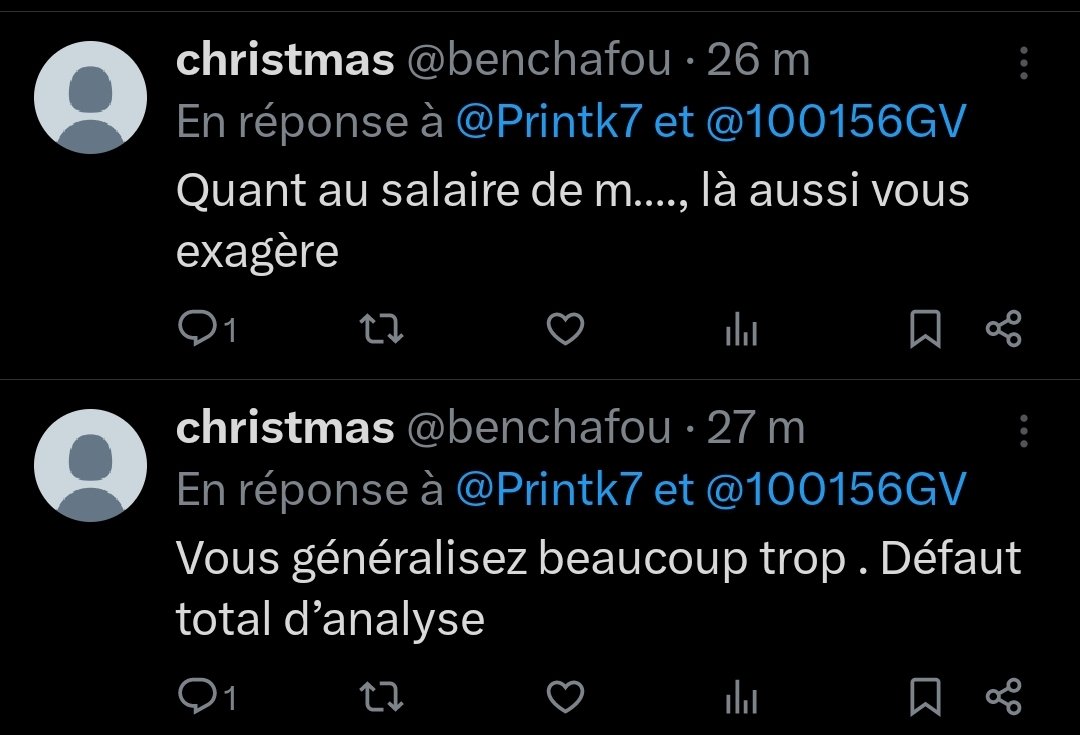 J'exagère, je generalise, je n'analyse pas. Moi ??? 😳🤪