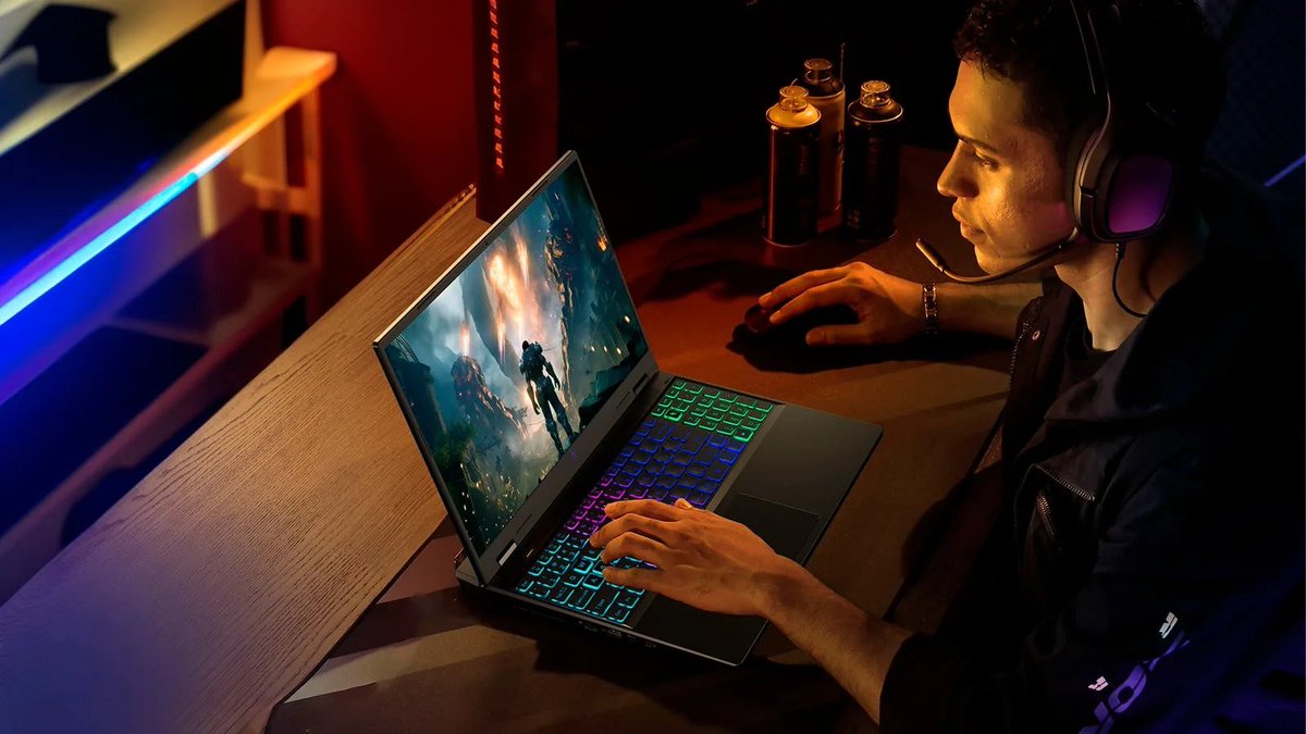 BlogNT's tweet image. 🎮💻 Acer révolutionne le gaming avec les nouveaux Predator Helios Neo 14 et Nitro 16! Découvrez les innovations de ces puissants ordinateurs portables, conçus pour offrir une expérience de jeu ultime ici 👇

blog-nouvelles-technologies.fr/290052/acer-pr…

#AcerPredator #GamingLaptops #TechNews