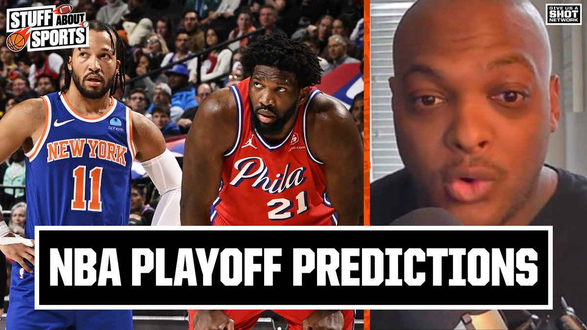 spreadjerm's tweet photo. Jerm of #StuffAboutSports does his 1st Rd predictions for the NBA Playoffs. #nba #basketball #sports #nbaplayoffs
WATCH HERE: https://t.co/rnUWPU9ZJP https://t.co/tDVZSzsg1C