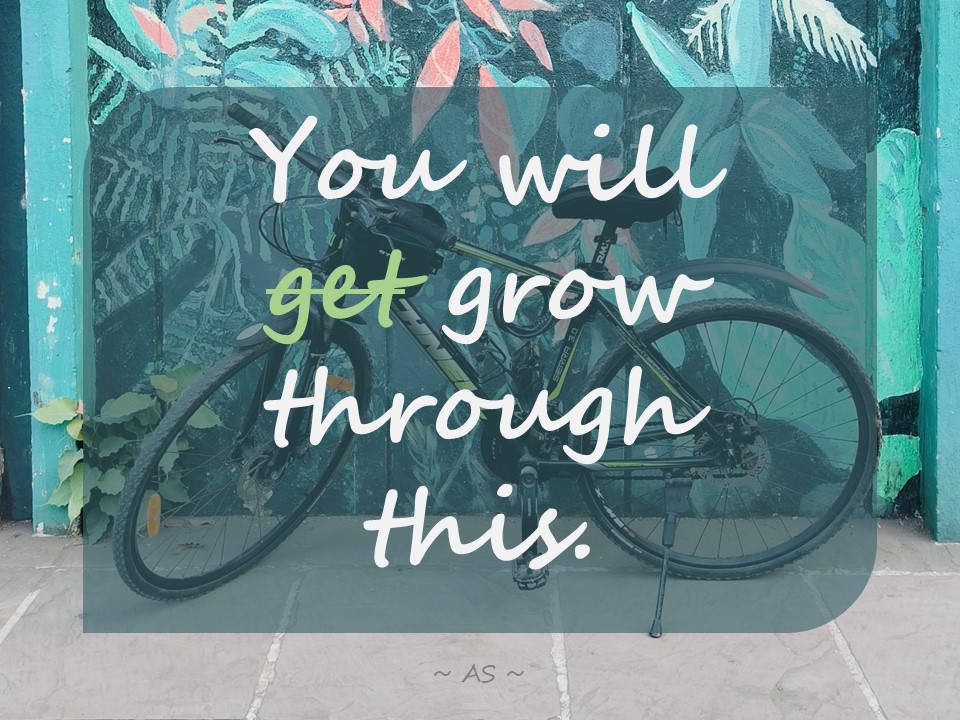 You will GROW through this.

For every startup, every founder, every team – in all your tough times, you are not only getting through it but growing stronger and better.

Keep going!

@startupindia #EntrepreneurMindset #founders