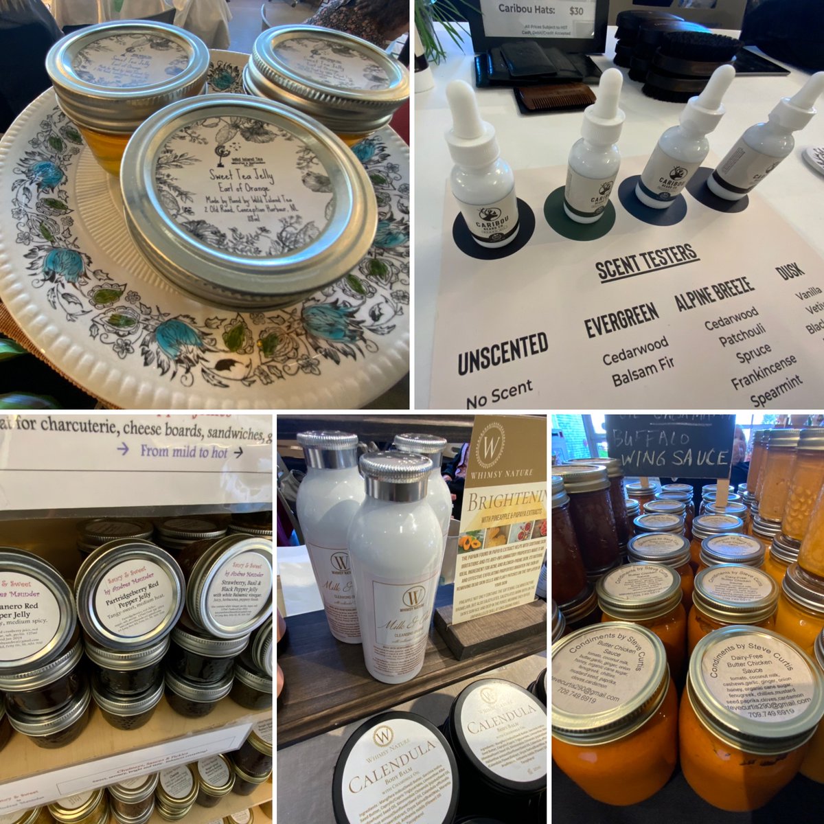 Make every space it your home a SJFM supporter! Come to 245 Freshwater Road and see what we have until 4pm. #sjfm #sjfmnl #kitchenitems #homedecor #sauces #tea #bathitems #skincare #beardcare