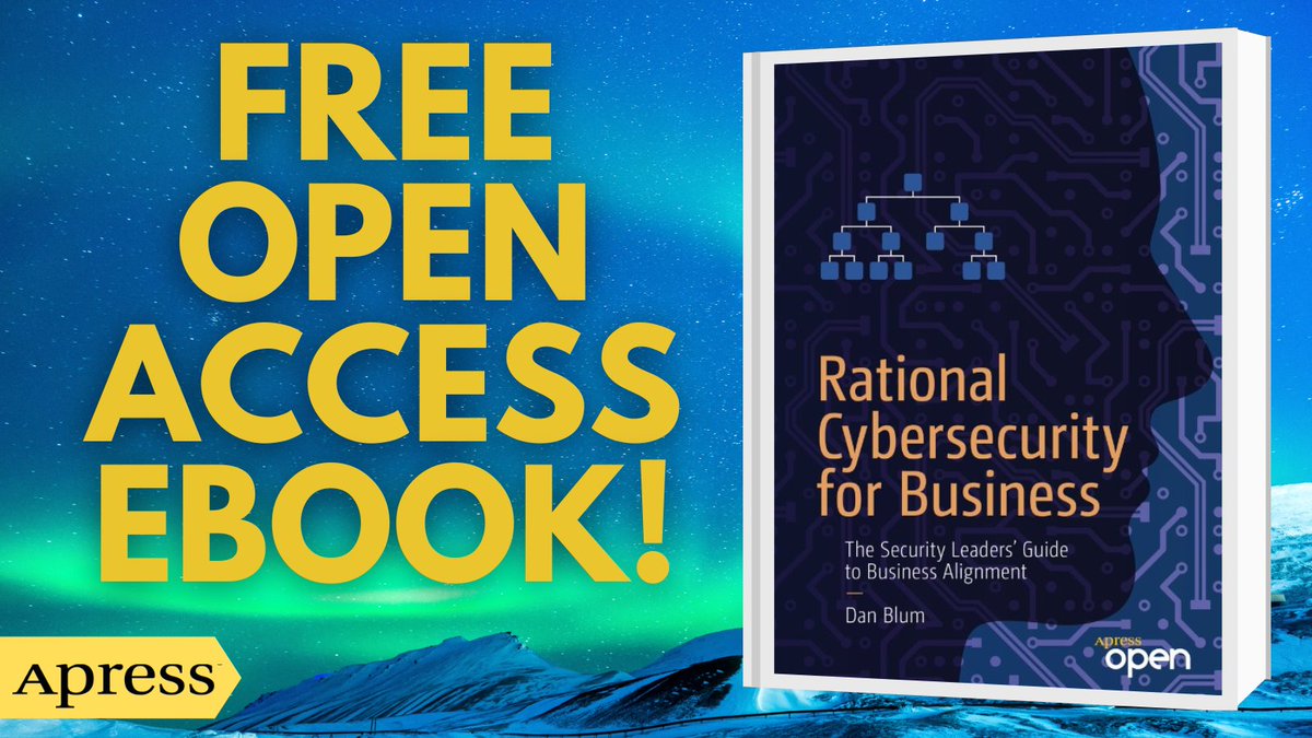 Don't let misalignment corrode your #security efforts! @RationalCybrSec shares insights from 70+ leaders on bridging the gap between security & business objectives. 🛡️ Discover strategies for #riskmanagement, #privacy protection & more. #openaccess 🔗 link.springer.com/book/10.1007/9…