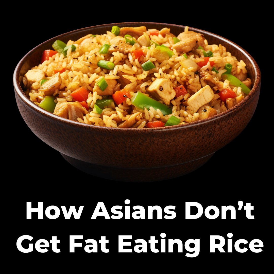 Asian countries eat a lot of rice & noodles, but don’t gain weight. Americans & Europeans eat the same thing and tend to get fat. Why is this? I’ll explain. THREAD