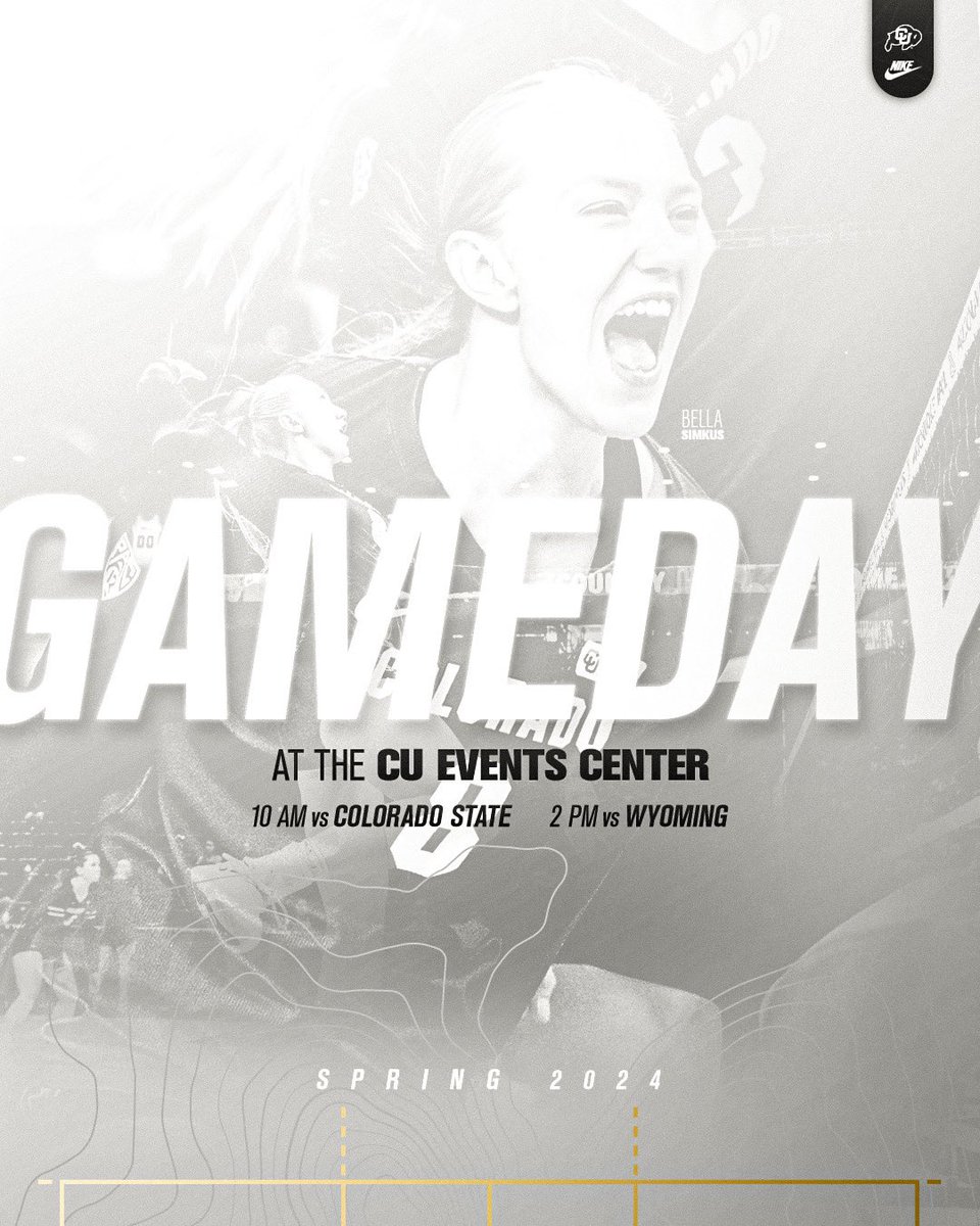 𝗚𝗔𝗠𝗘𝗗𝗔𝗬 at 🏠 Let’s play two! #GoBuffs