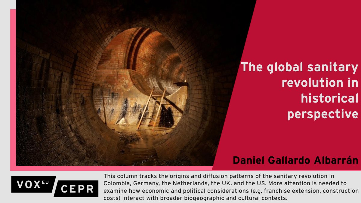 Today, there are gaping differences in sanitary #infrastructure. Piped water and sewers induced important declines in mortality but to a lower extent than thought previously due to their interaction with local contexts. @DanielGalAlb @WUR @LRHealthMatters ow.ly/WjUc50R3VvS