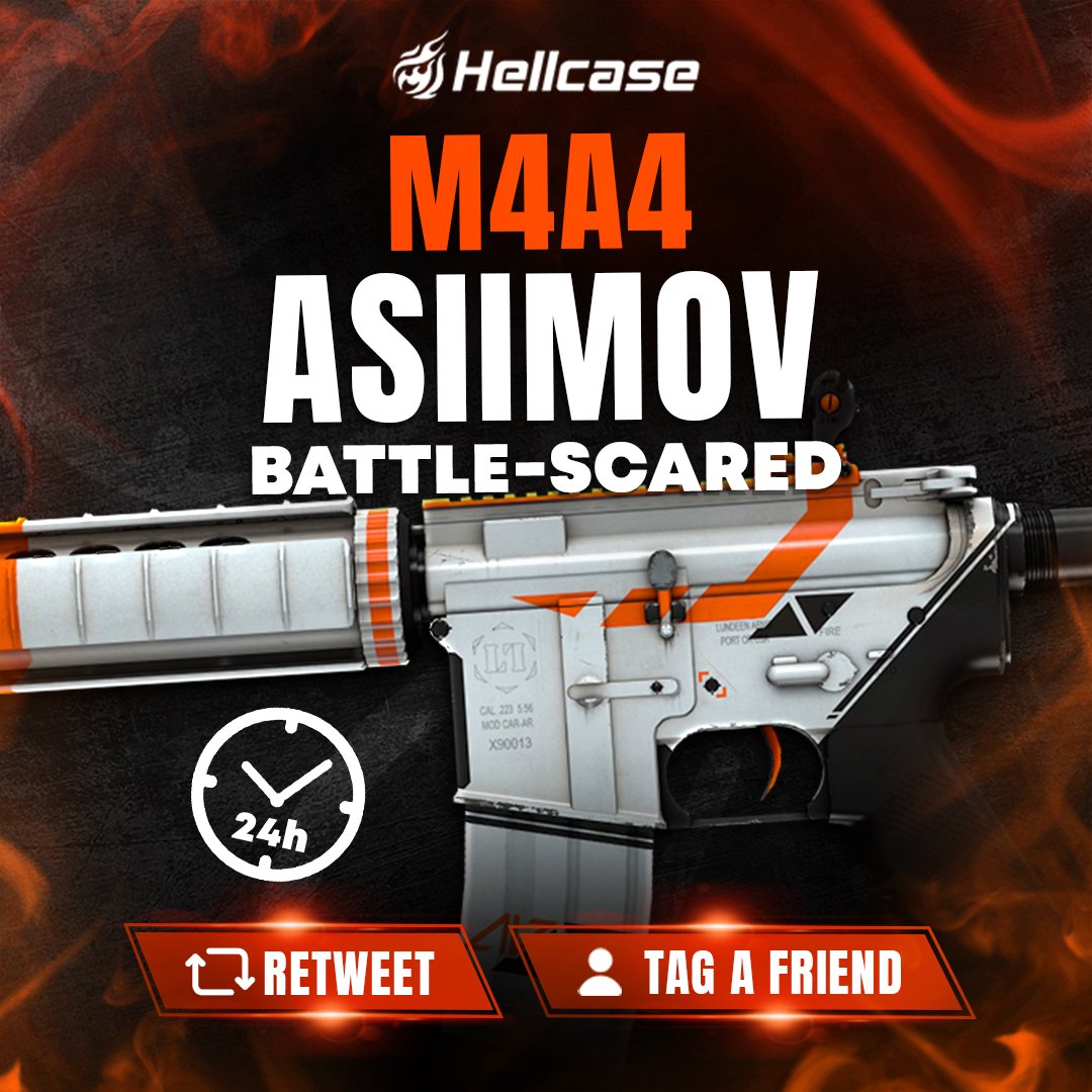 🎁 FAST GIVEAWAY 🏁 👇 Tag Your Best Friend & Like 🚀 Follow us 🔥 Retweet this post 😎 The winner of the previous giveaway is @lucaskreinin #hellcase #csgo #cs2 #csgoskin #csgoskins #csgoskinsgiveaway #csgocases #csgocase #hellcasegiveaway #csgoskinsfree #csgoskinsgiveaway