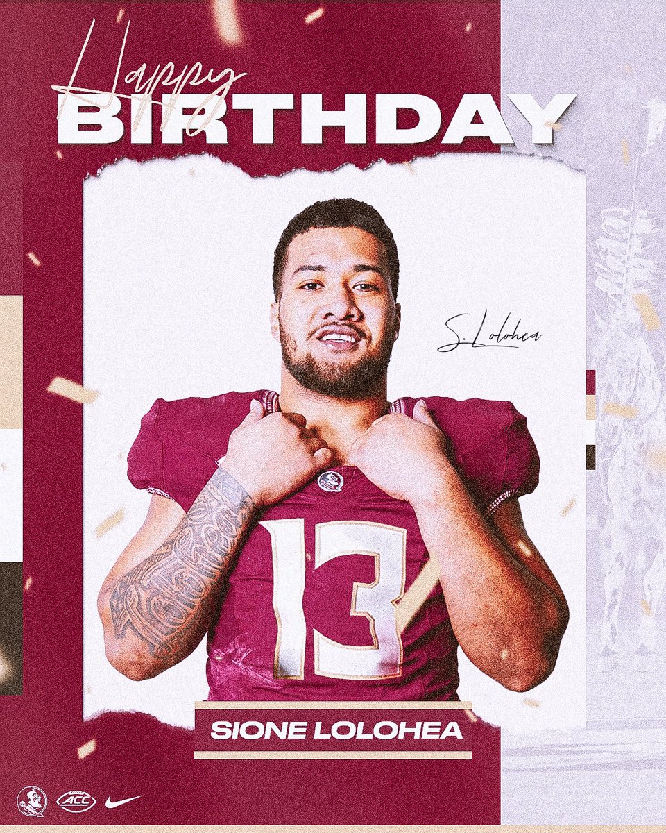 Happy birthday, Nusi!

#NoleFamily