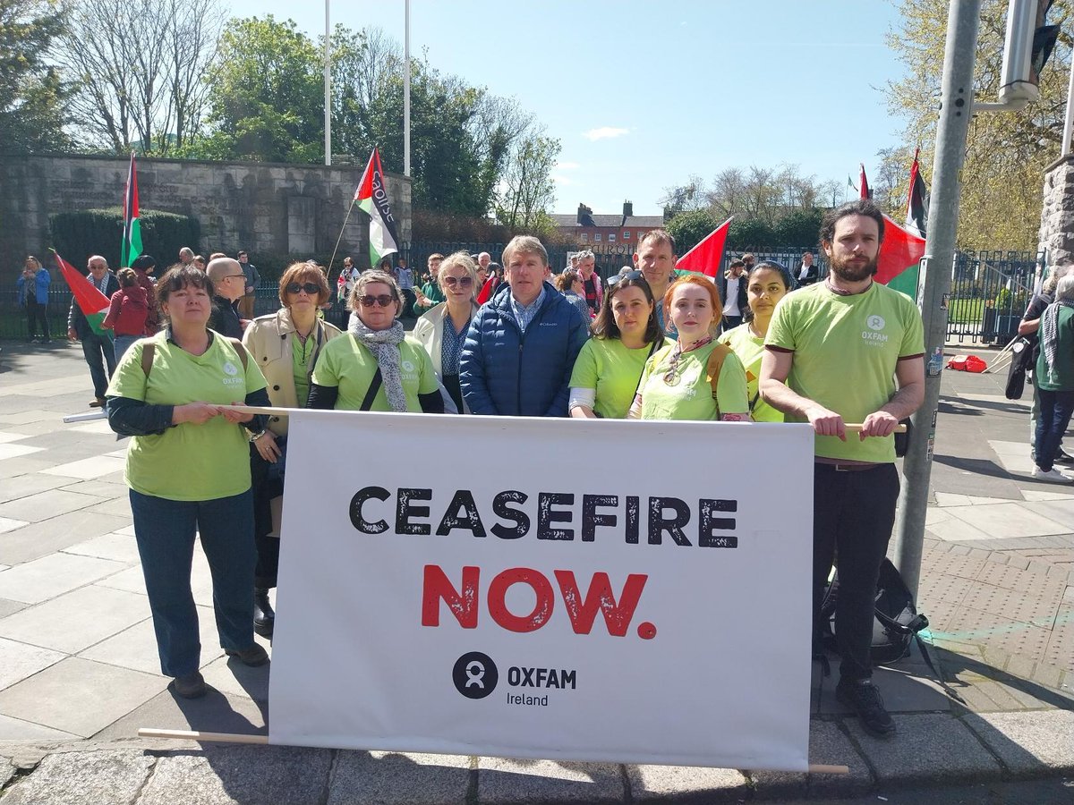 We’re marching in solidarity with our colleagues and everyone suffering the brutal effects of this war. We're calling for a #CeasefireNOW and an end to this horror. #Gaza #Palestine