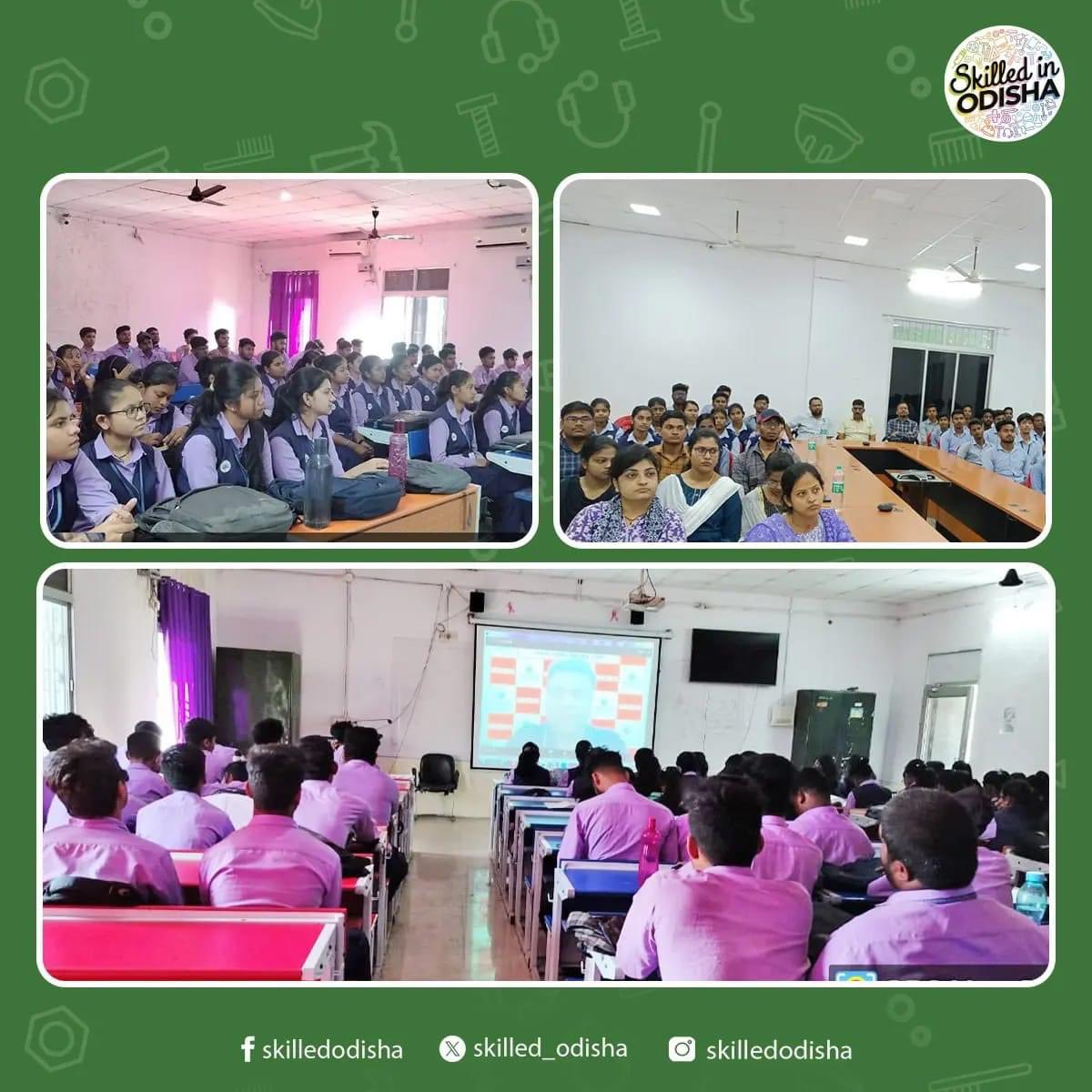 Yet another day, another milestone towards Computer Literacy. 
A session of Digital Skilling by Mr Naresh Arya (Chairman, Unitech) and Mr. Harsh Arya (Director, Unitech) for all technical colleges of Odisha! 
Attended by 1500+ students.
#computerliteracy #34yearsoflegacy