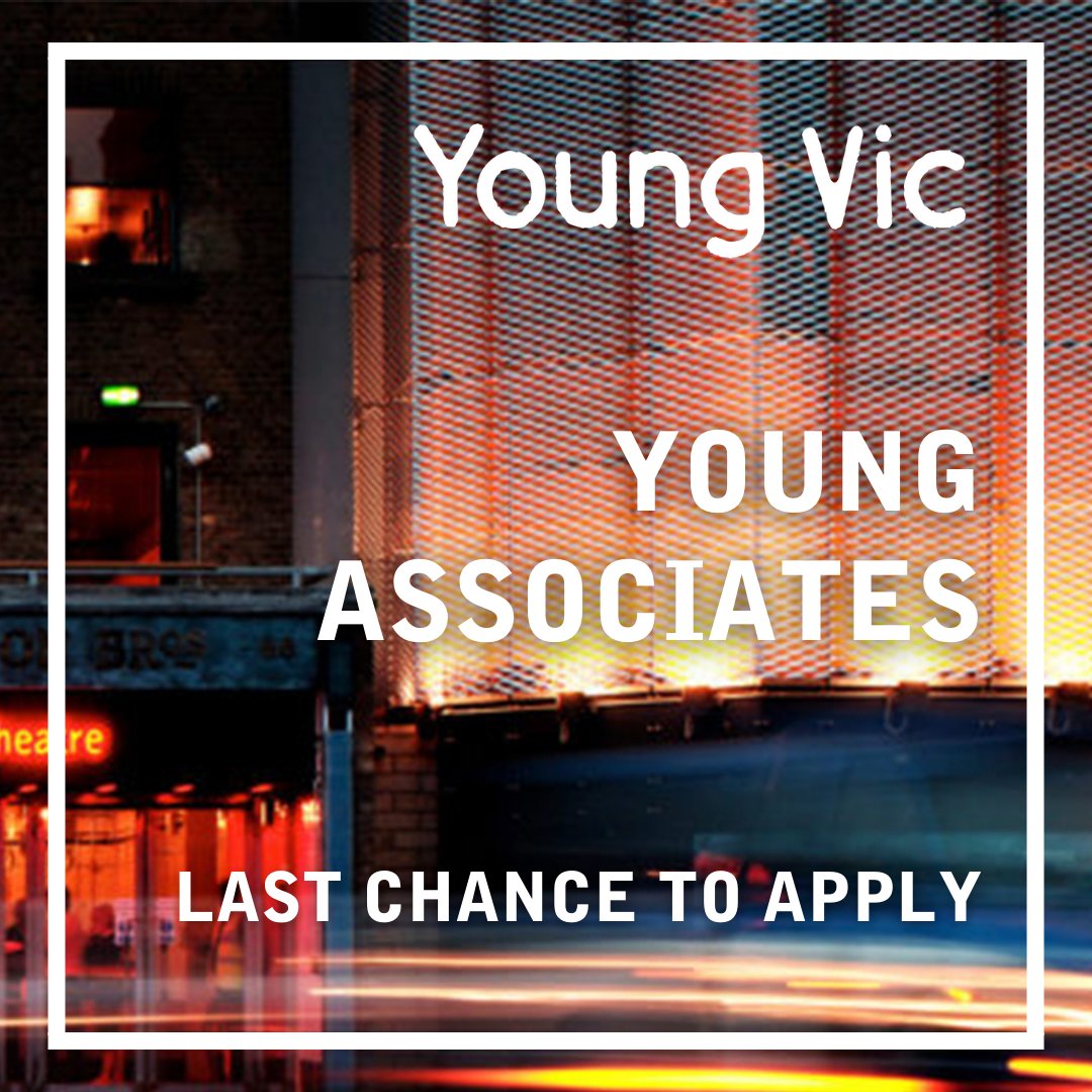 paid opportunity for young people from our local boroughs to work at the Young Vic ❗ we're looking for three 18-25 year olds from Lambeth or Southwark to be our Young Associates this year retweet to help us find the right people