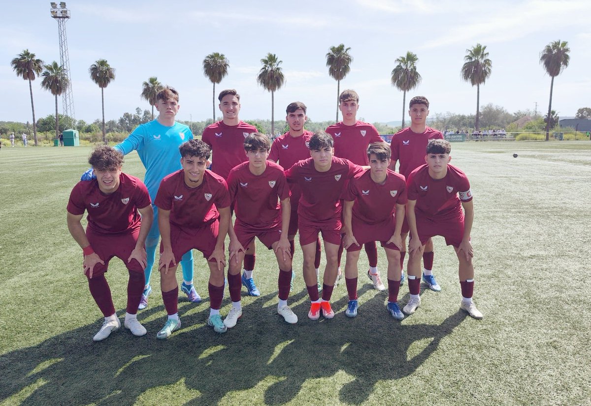 FINAL | El segundo equipo juvenil suma un punto en tierras cordobesas: @Cantera_CCF 0-0 #SevillaDCJuvB #CanteraSevillaFC ⚪🔴