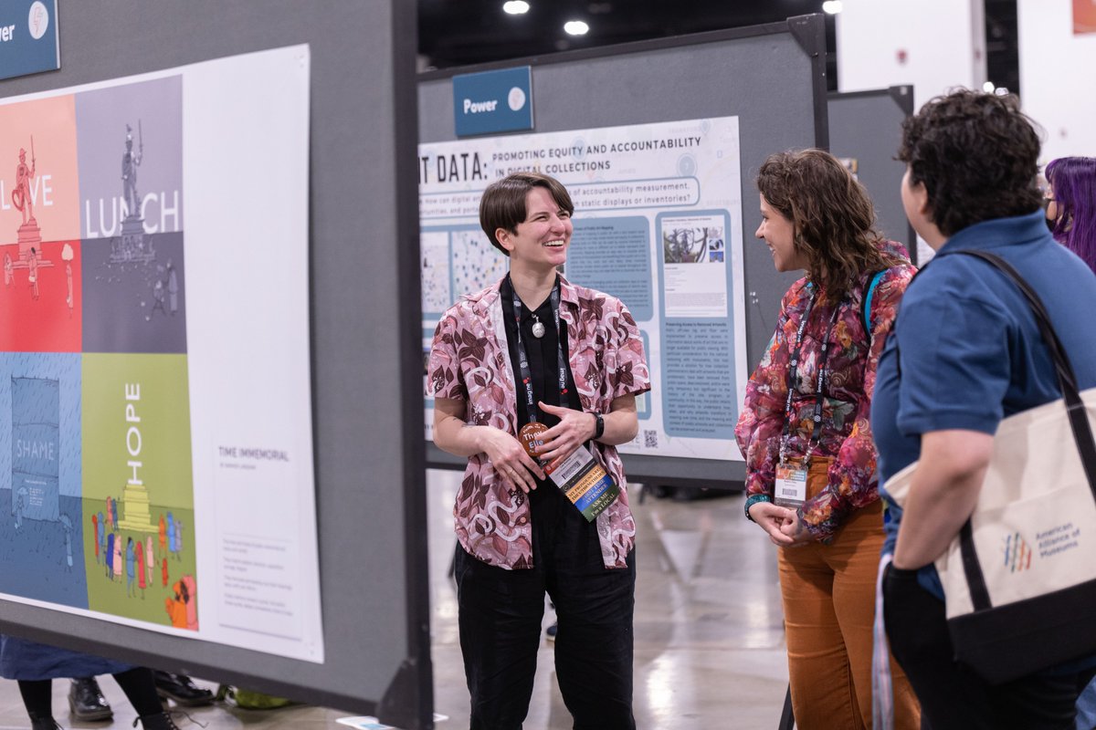 Discover 40+ captivating posters on museum field research, programs, data, and more at the 2024 AAM Annual Meeting & MuseumExpo Poster Showcase! Plus, 25 engaging, brief poster talks are offered during scheduled blocks on May 17 & May 18. Learn more: bit.ly/AAM-2024-Poste….