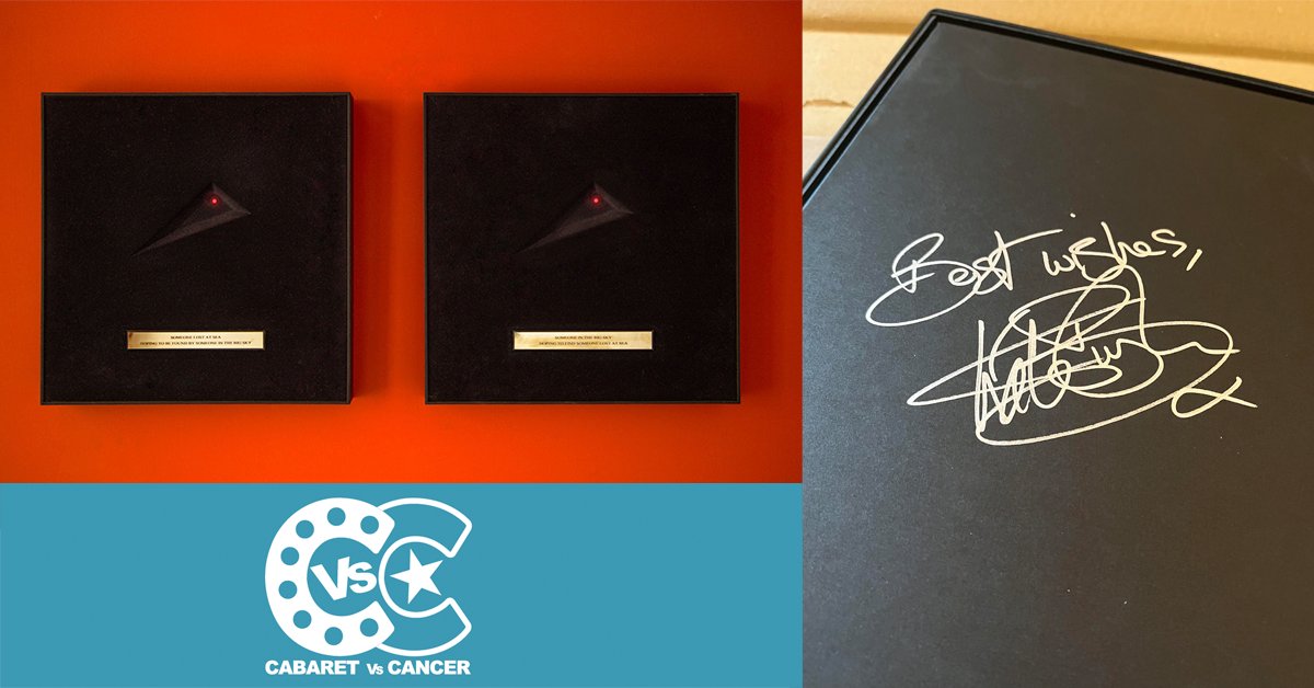 Kate has this week donated and signed two amazing Boxes of Lost at Sea artworks to the Cabaret vs Cancer charity. 9 days left to bid on these!! Auction link and more information below! katebushnews.com/2024/04/20/kat…