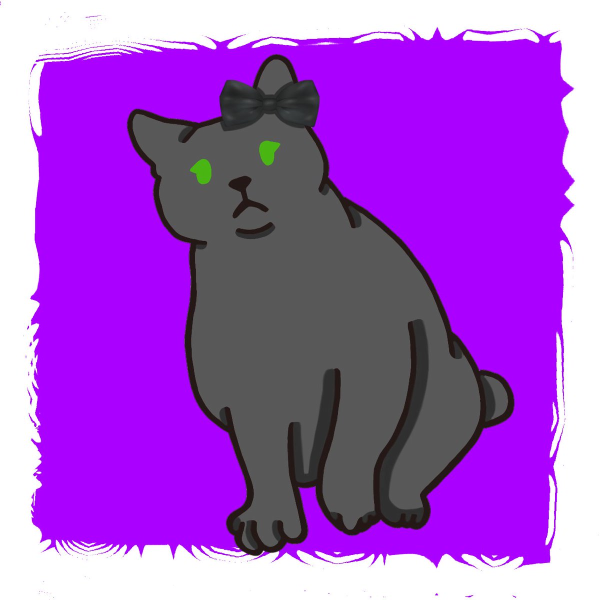 ObjectShowBloke's tweet photo. Purrloin/Penny's IRL form πΊππ½β¨πππ©Άπββ¬π€
#Cat #Bow #GreenEyes #DarkGrey #IRLForm #FramedArt #CuteCat #Sister #DigitalArt #FeralAnimal #Tomboy #Girly #Dwarf https://t.co/rviJdsGFhJ
