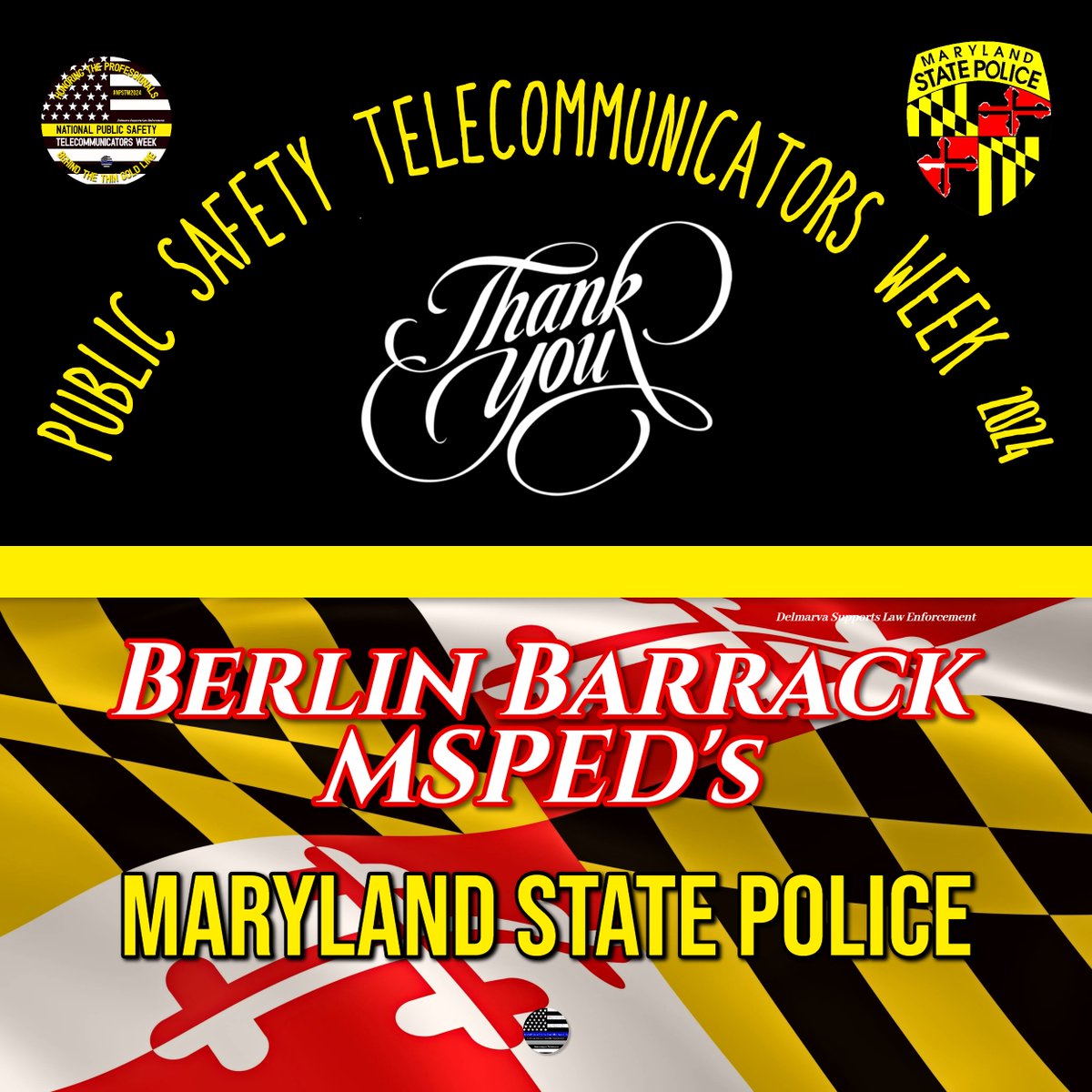 So much love for our dispatcher & telecommunications folks this week! Thank you all! #npstw #thingoldline