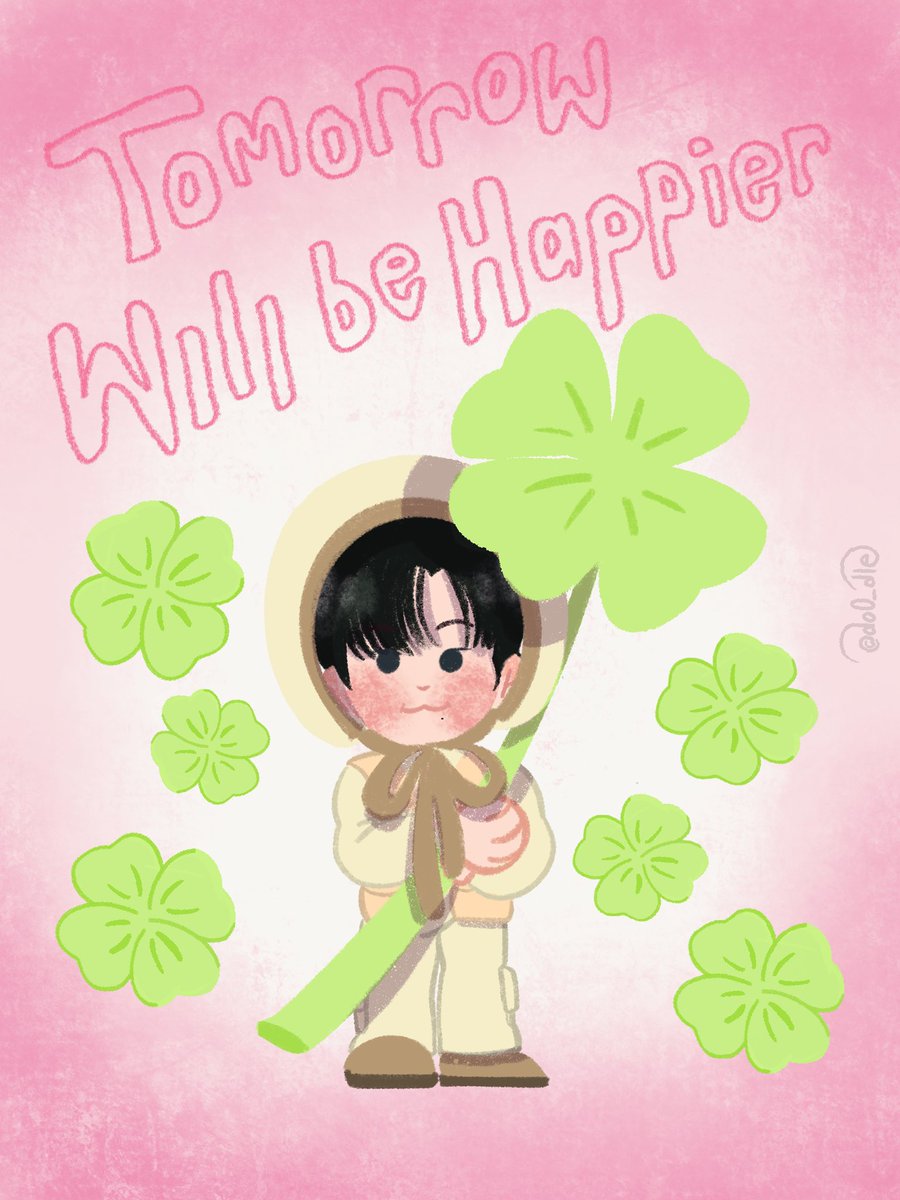 “Tomorrow will be happier” 🍀🐰

#DOYOUNG #도영의포말 #청춘의포말
#DOYOUNG_청춘의포말 #도영 
#DOYOUNG_청춘의포말_YOUTH #do0_dle