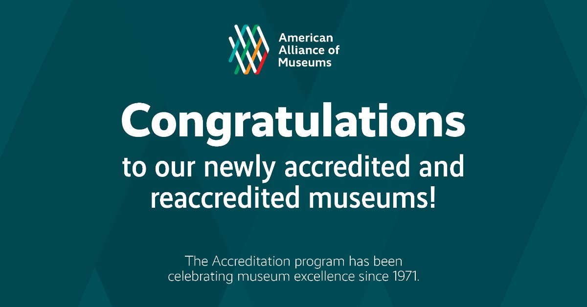 We're thrilled to announce that at the February 2024 AAM Accreditation Commission meeting, @TheOldBarracks and Fairfield University Art Museum received their first-time accreditations, along with 31 museums being reaccredited! Read the full press release: aam-us.org/2024/04/02/aam…