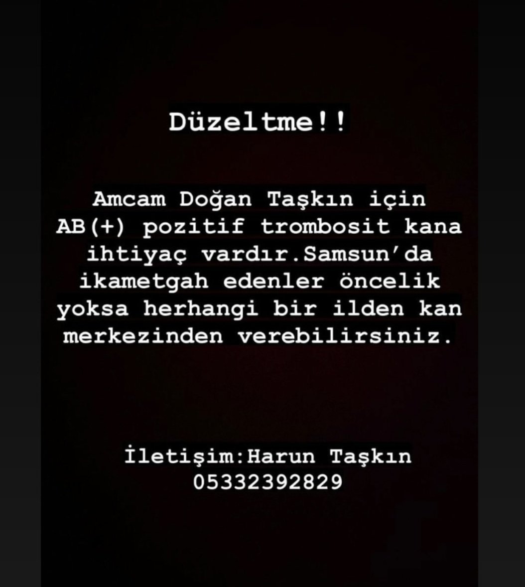 @kanverturkiye @trkykanbankasi @kancanverbursa @DuyuruAcilKan @AcilKanDuyuru @AcilkanbulCom @AcilKanihtiyac @acilkanihtiyaci @acilkanyardim @ahbapacil