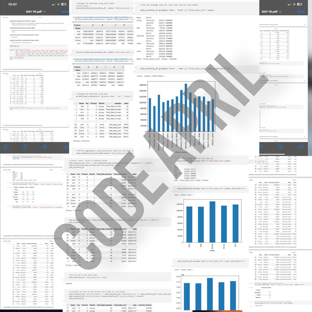 Day 19 of 30 completed ✅

#CODEApril #CodingChallenge #learninganddevelopment #dataanalytics #datascience #dataanalysiscourse #python #30daychallenge