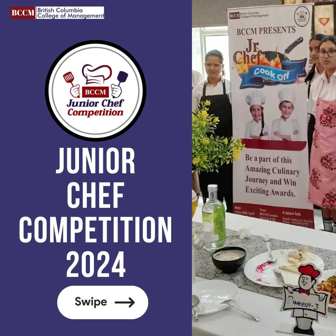 bccmindia's tweet photo. Culinary stars were born at BCCM Institute of Hospitality, Gr. Noida! Congrats to the top young chefs of the Junior Chef Competition 2024. Thanks to judges Chef Rajiv Vatsyayan &amp; Chef Anuj Kapoor for guiding our future gastronomes.#JuniorChef2024 #BCCMEvent #CulinaryChamps #Chef https://t.co/SLtH5cKHq5