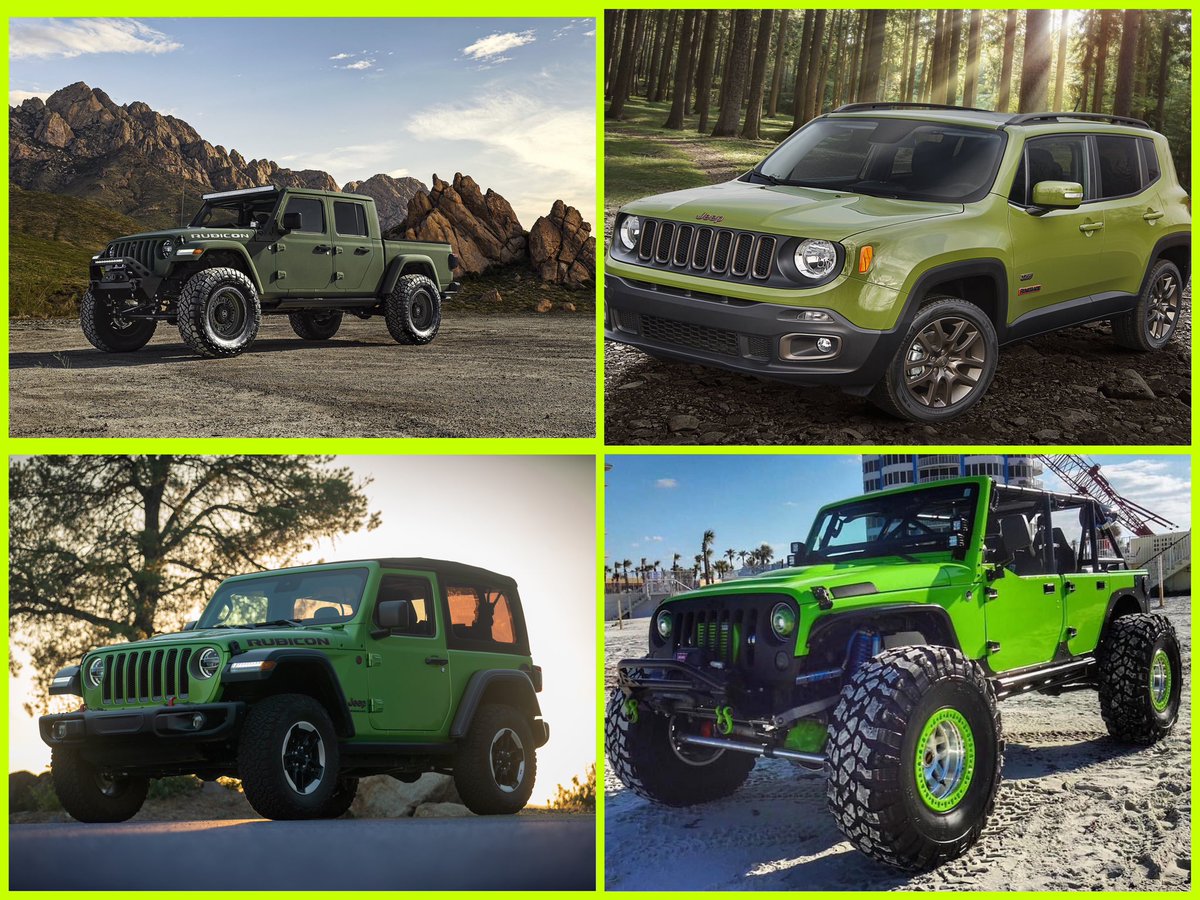 Good morning @THEJeepMafia 👋🏼 today is all about the greenery-green Jeeps that is!! Let’s make Cheech and Chong happy and drive em if we got em! Post up your little green monster and make everyone green with envy!!
